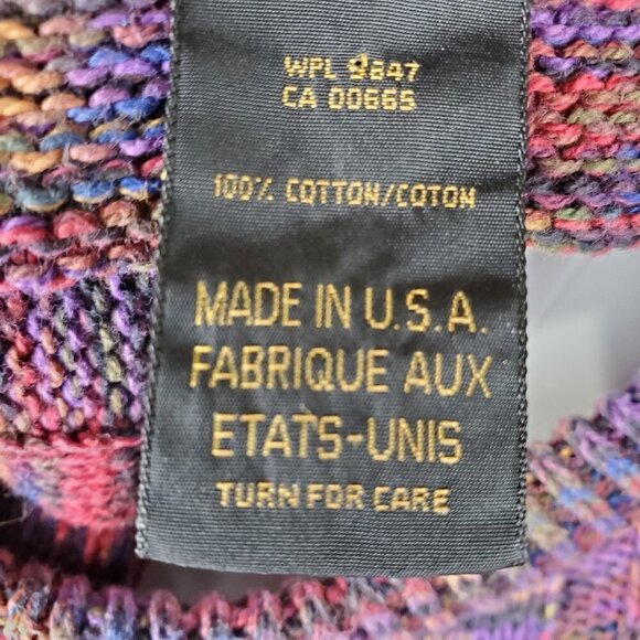 Vintage 80s Multicolor Crew Sweater Men's Large - Picture 14 of 15